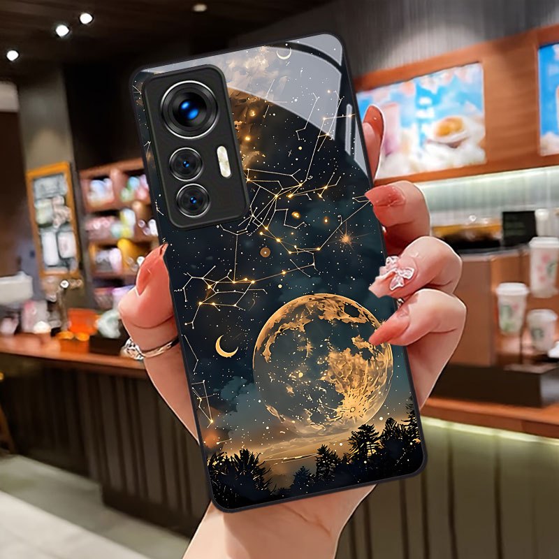 Xiaomi Redmi Note 13 - Стеклянный чехол для телефона с узором