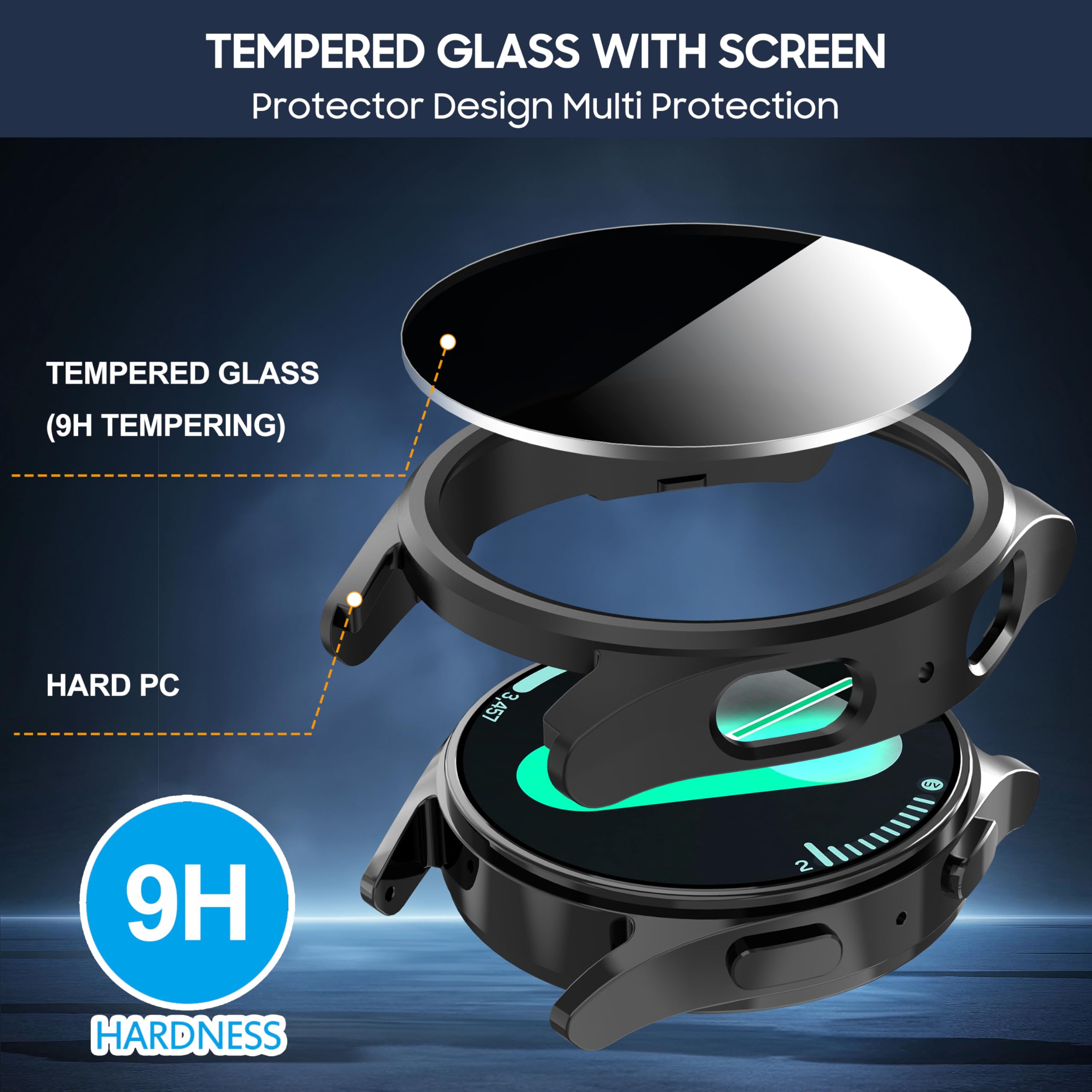 Закаленное стекло + защитный ч – обзор и цена Samsung Smartwatch Accessories