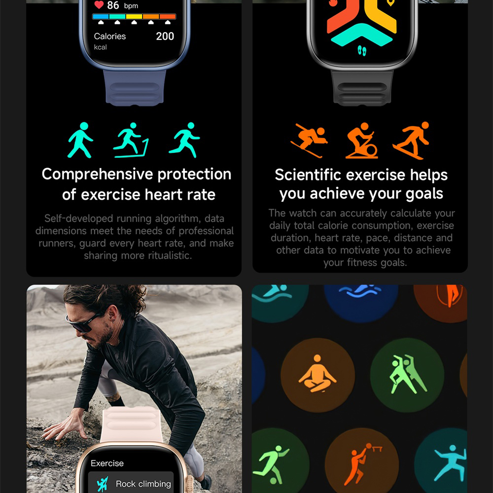 Спортивные умные часы для мужч – обзор и цена Smartwatch Custom